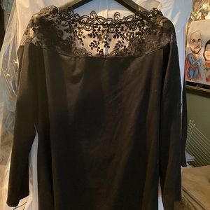 Lace off the shoulder top